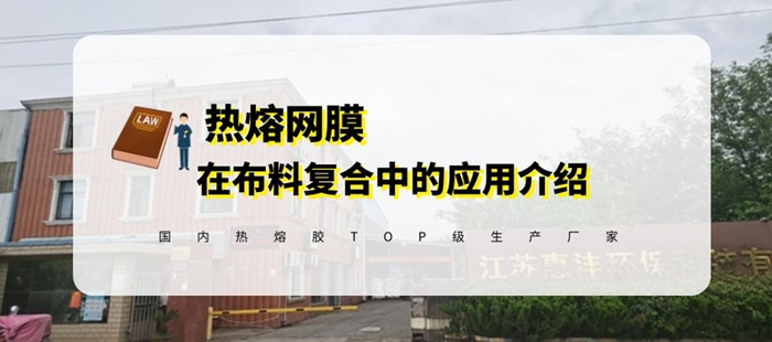 熱熔膠網(wǎng)膜在布料復(fù)合中的應(yīng)用